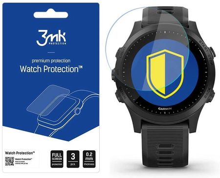 Szkło hybrydowe 3mk Watch Protection v. FlexibleGlass Lite na Garmin Forerunner 945
