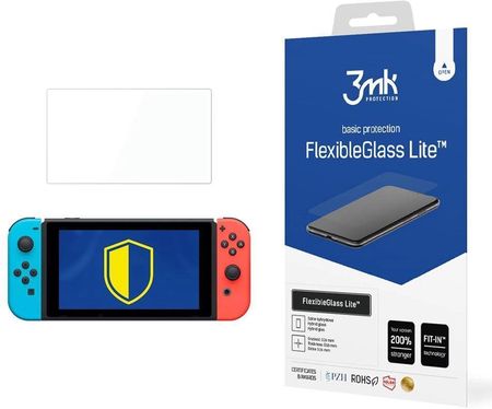 Szkło hybrydowe 3mk FlexibleGlass Lite na Nintendo Switch