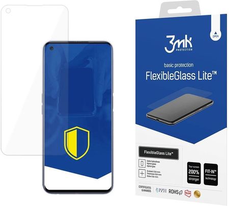 Szkło hybrydowe 3mk FlexibleGlass Lite na Realme GT 5G