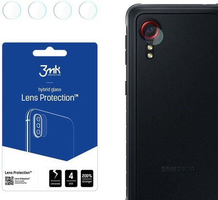 Szkło na aparat 3mk Lens Protection hybrydowe na Samsung Galaxy Xcover 5
