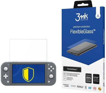 Szkło hybrydowe 3mk FlexibleGlass na Nintendo Switch Lite 2019