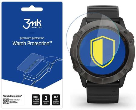 Szkło hybrydowe 3mk Watch Protection v. FlexibleGlass Lite na Garmin Fenix 6X Pro