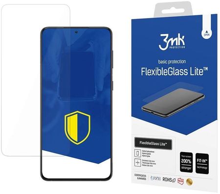 Szkło hybrydowe 3mk FlexibleGlass Lite na Samsung Galaxy S21 5G