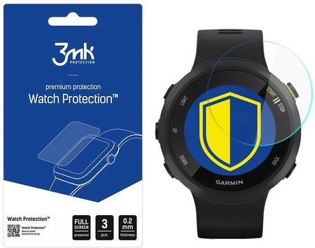 Szkło hybrydowe 3mk Watch Protection v. FlexibleGlass Lite na Garmin Forerunner 45