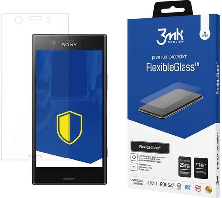 Szkło hybrydowe 3mk FlexibleGlass na Sony Xperia XZ1 Compact