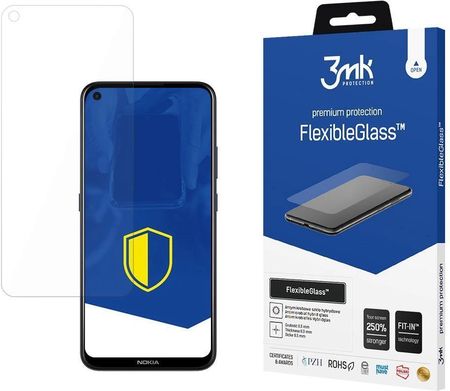 Szkło hybrydowe 3mk FlexibleGlass na Nokia 5.4