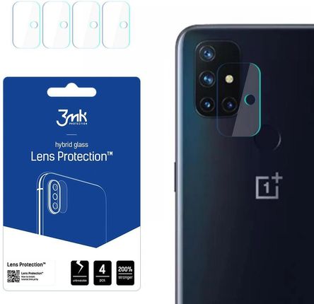 Szkło na aparat 3mk Lens Protection hybrydowe na OnePlus Nord N10 5G