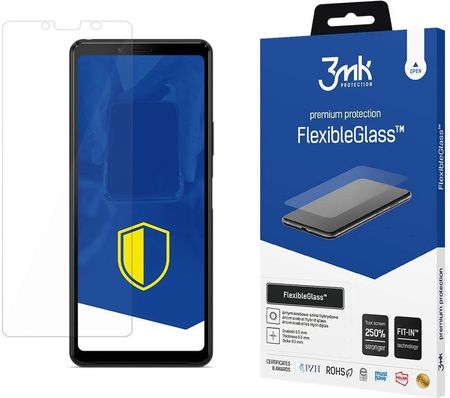 Szkło hybrydowe 3mk FlexibleGlass™ na Sony Xperia 10 II