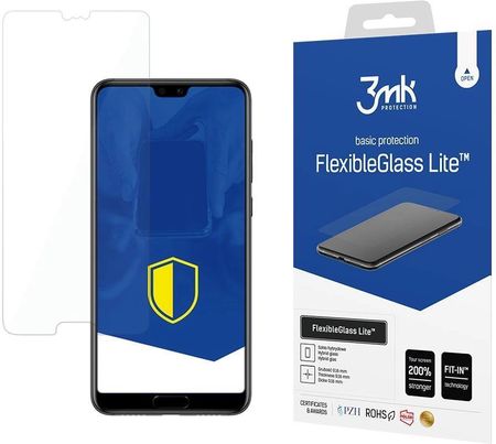 Szkło hybrydowe 3mk FlexibleGlass Lite na Huawei P20 Pro