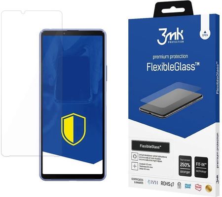 Szkło hybrydowe 3mk FlexibleGlass na Sony Xperia 5 III 5G