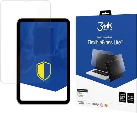 Szkło hybrydowe 3mk FlexibleGlass Lite na iPad Mini 6