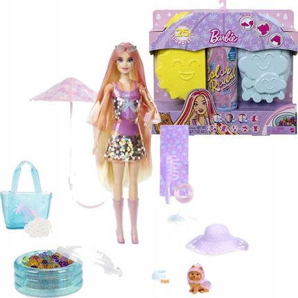 Barbie Color Reval Zestaw Prezentowy Słońce I Deszcz HCD24