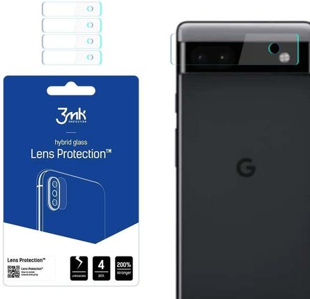 Szkło na aparat 3mk Lens Protection hybrydowe na Google Pixel 6a