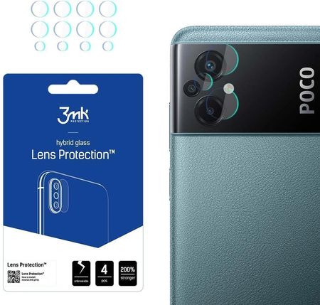 Szkło na aparat 3mk Lens Protection™ hybrydowe na Xiaomi Poco M5