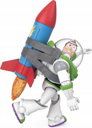Mattel Toy Story Interaktywna Figurka Buzz Astral Z Rakietą HTR73