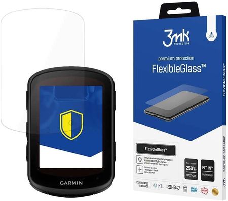 Szkło hybrydowe 3mk FlexibleGlass na Garmin Edge 840