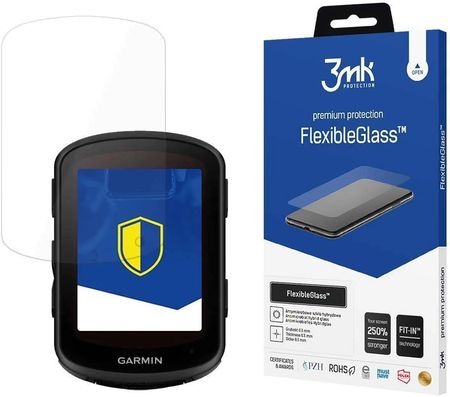 Szkło hybrydowe 3mk FlexibleGlass na Garmin Edge 540