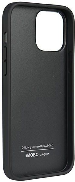Audi Custodia Rigida In Silicone Per IPhone 11 / XR 6.1" - Cover Protettiva Ufficiale Licenza Audi, Colore Nero