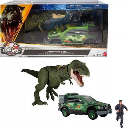 Mattel Jurassic World Tyrannosaurus Rex Ambush Pack HLN17