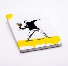 Notes A5/128K Banksy The Flower Thrower