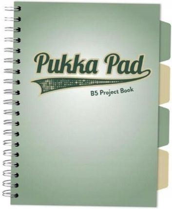 Pukka Pad Kołozeszyt Project Book Sage B5 Zielony 3115Se