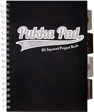 Zdjęcie Pukka Pad Kołozeszyt Project Book Black Grey B5 Czarny 3100Bk - Przemków