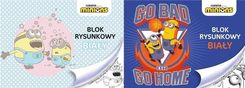 Zdjęcie Blok Rysunkowy A4/20K Biały Minionki - Kościerzyna