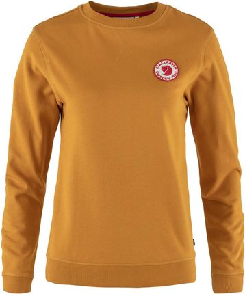 Sweter damski Fjällräven 1960 Logo Badge Sweater Wielkość: L / Kolor: pomarańczowy/żółty