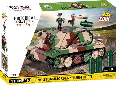 Cobi Klocki Hc Wwii 2585 Czołg Sturmmorser Tiger Sturmtiger 1115
