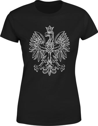 Damska Koszulka Kibica Polska Orzeł Patriot R. XL Tshirt Damski T-shirt