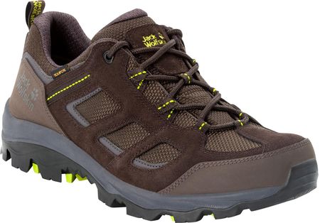 Buty męskie Jack Wolfskin Vojo 3 Texapore Low M Rozmiar butów (UE): 45,5 / Kolor: zielony/brązowy