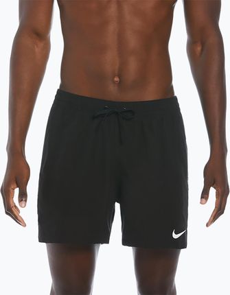 Szorty kąpielowe męskie Nike Logo Tape 5" Volley black | WYSYŁKA W 24H | 30 DNI NA ZWROT