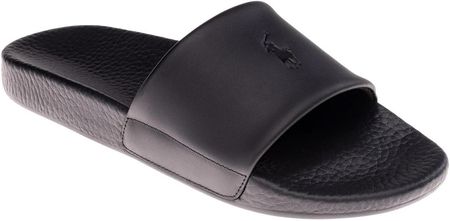Męskie Klapki Polo Ralph Lauren Leather/Eva-Polo Slide-SN-Sli 809862552001 – Czarny