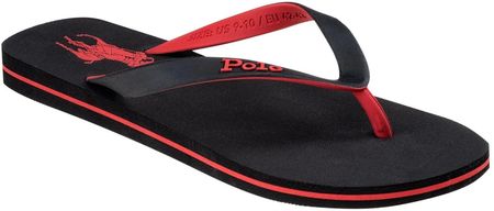 Męskie Japonki Polo Ralph Lauren Bolt-Sandals-Casual 816830673003 – Czarny
