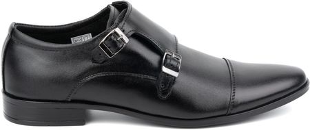 Skórzane buty wizytowe Monki 306LU czarne