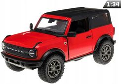 Dromader Model 1:34, 2022 Ford Bronco Hard Top Czerwony A11768C