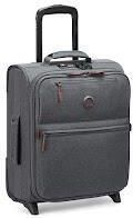 Delsey Maubert Mała miękka walizka kabinowa 45 cm antracyt