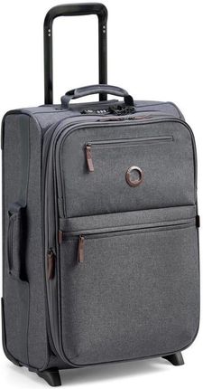 Delsey Maubert 2.0 Mała miękka walizka kabinowa 55 cm antracyt