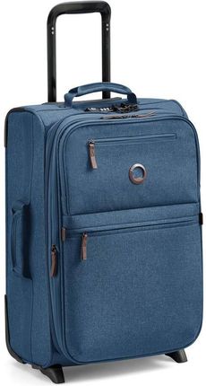 Delsey Maubert 2.0 Mała miękka walizka kabinowa 55 cm niebieska