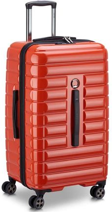 Delsey Shadow 5.0 duża czerwona walizka na kółkach 74 cm