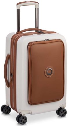 Delsey Chatelet Air 2.0 mała jasna walizka kabinowa na kółkach 55 cm