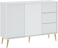 Zdjęcie Intermeble Komoda Barcelona 2D3S Biała - Bartoszyce