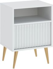 Zdjęcie Intermeble Szafka Nocna Barcelona 1S Biały - Mrocza