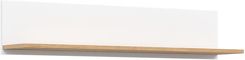 Zdjęcie Liveo Półka Remi Rm13 108X22X22 Cm Biała Dąb Evoke - Będzin