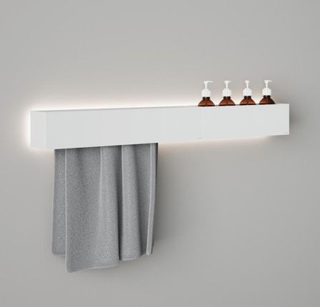 Viverso Aga Design U Zestaw Akcesoriów Łazienkowych Z Oświetleniem Do Zestawu Prysznica Aga Dw100Led Wm#Set2