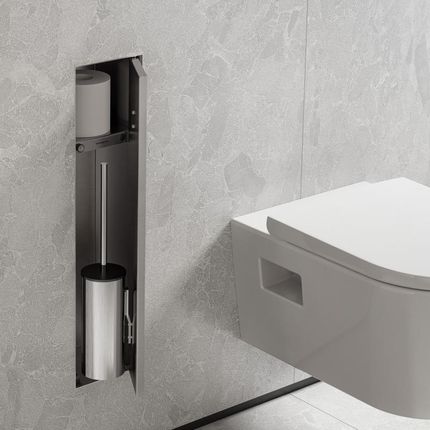Hansgrohe Xtrastoris Rock Moduł Podtynkowy Do Toalety Z Drzwiami Wyłożenia Płytkami 56060800
