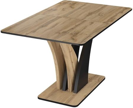 Signal Meble Stół Vento 120160X68 Czarny Dąb Artisan - zdjęcie 4