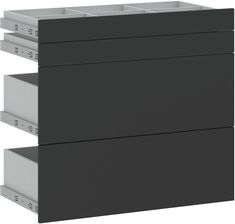 Zdjęcie Intermeble Szuflady Zewnętrzne Wysokie Vesti 2D Typ 78 Antracyt 5003061 Asr - Czyżew