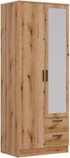 Zdjęcie Liveo Szafa Montana Mt02 Dąb Evoke Z Lustrem - Świnoujście