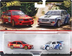 Hot Wheels Premium Culture Car 2-Pack 87 Ford Sierra 93 Escort HBL96 HRR73